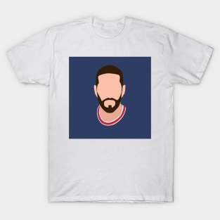 Sergio Ramos Minimalistic Face Art T-Shirt